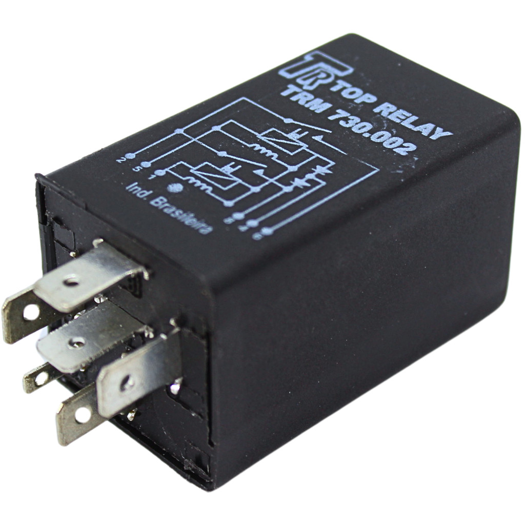 Rele Arrefecimento Ventoinha Apollo Logus 12V 6 Pinos Sem Suporte