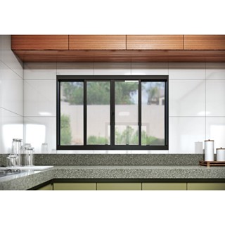 Janela de Aço de Correr Central 4 Folhas 100x120cm Aço Pronto Riobras em Oferta na Shopee