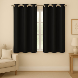 Cortina Blackout 2,20m x 1,30m Quarto Sala Blackout PVC corta 100 % a luz Varias Cores M1 em Oferta na Shopee