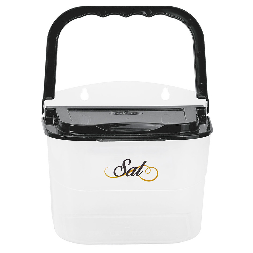Saleiro Premier com Alça 1 Kg para Mantimentos e Alimentos Cozinha Organizada Prático e Funcional