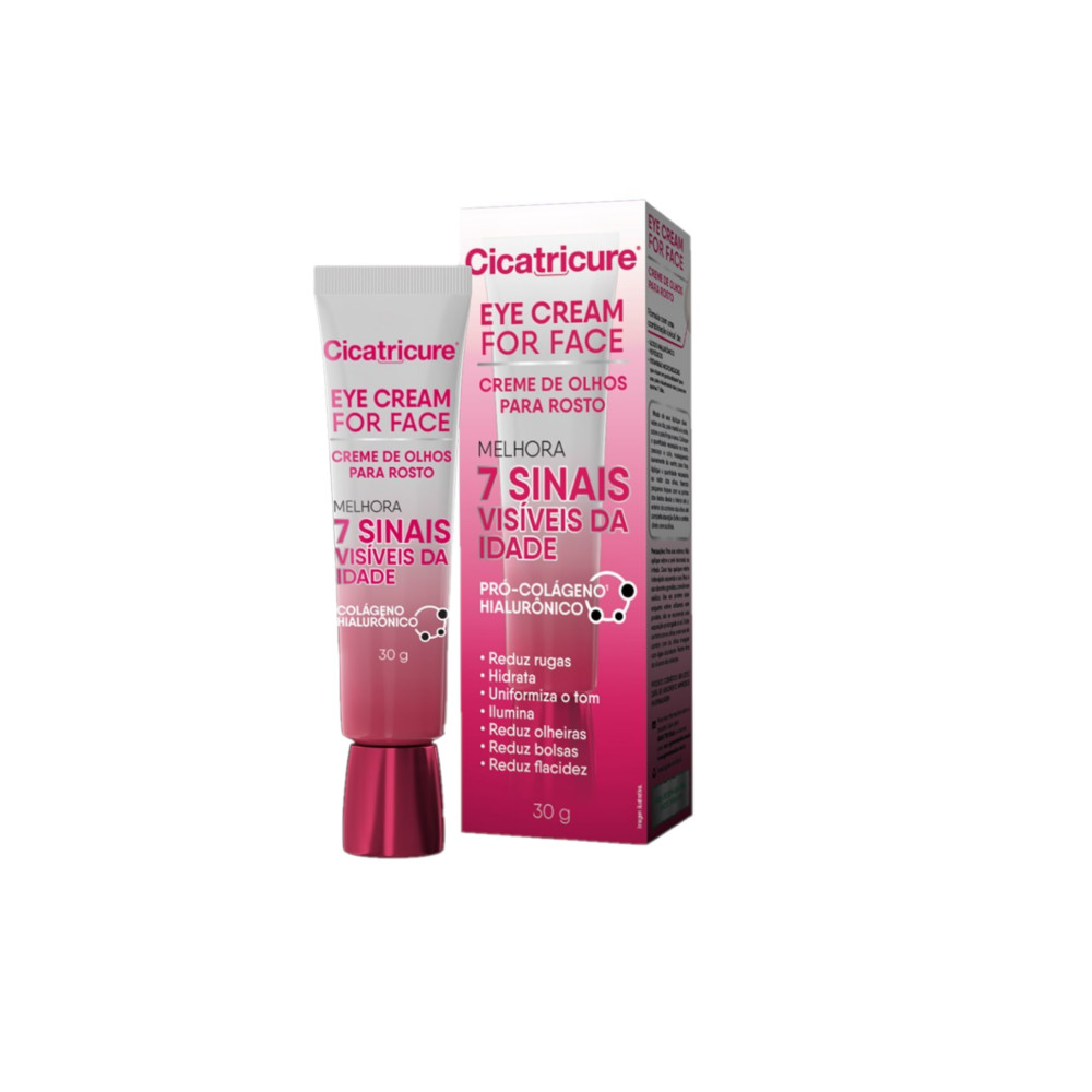Cicatricure Eye Cream For Face - Creme de Olhos para Rosto 30g em Oferta na Shopee