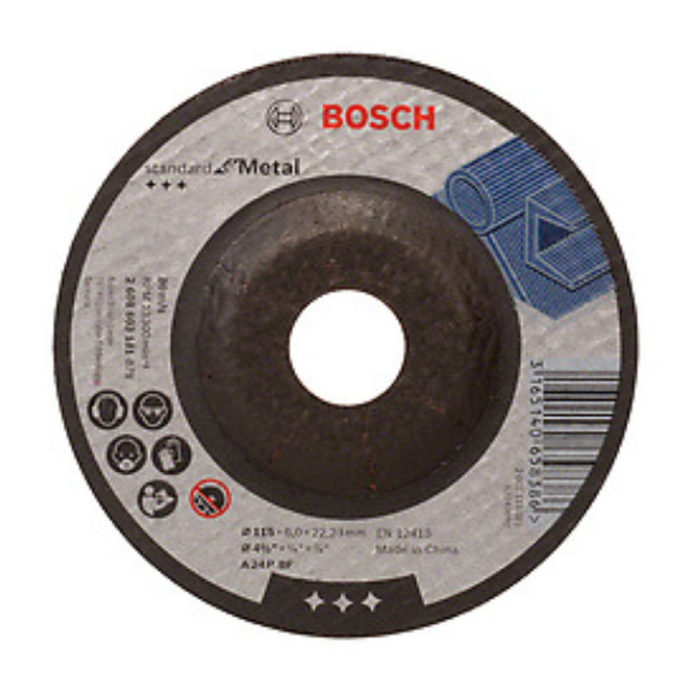 Disco de Desbaste Standard for Metal 115x6mm 2608.619.743 Bosch em Oferta na Shopee