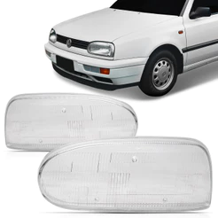 Lente Farol Golf Glx Gti 1995 1996 1997 1998 Foco Duplo Mexicano