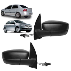 Par Retrovisor Gol Voyage G5 2009 2010 Á 2012 Com Controle