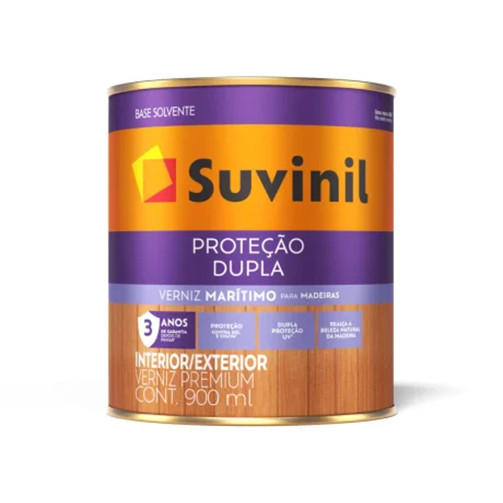 Verniz Proteção Dupla Natural Acetinado 0,9L Suvinil