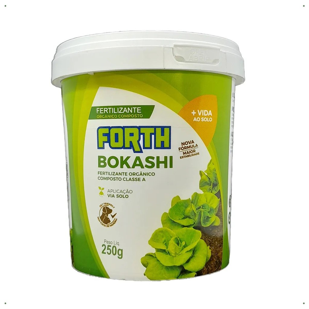 Fertilizante Forth Bokashi 250g - Forth em Oferta na Shopee