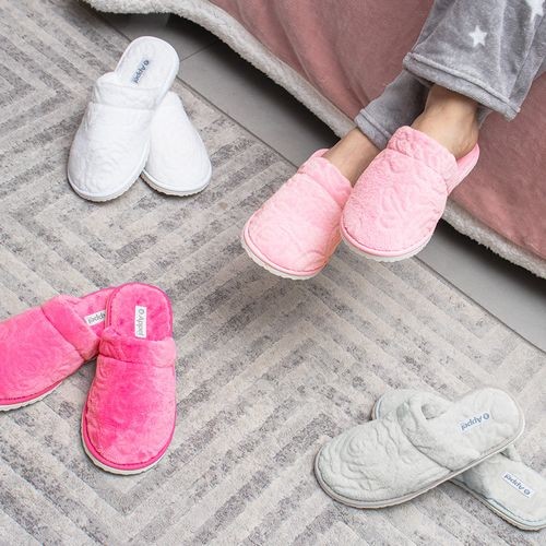 Pantufa Chinelo Pelúcia Conforto Maciez Leveza Puff Diversas Cores & Tamanhos