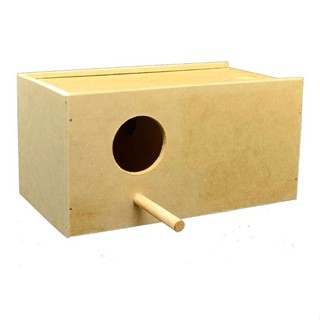 Ninho De Madeira P/ Pássaros Aves Calopsita Gaiola Criadeira em Oferta na Shopee