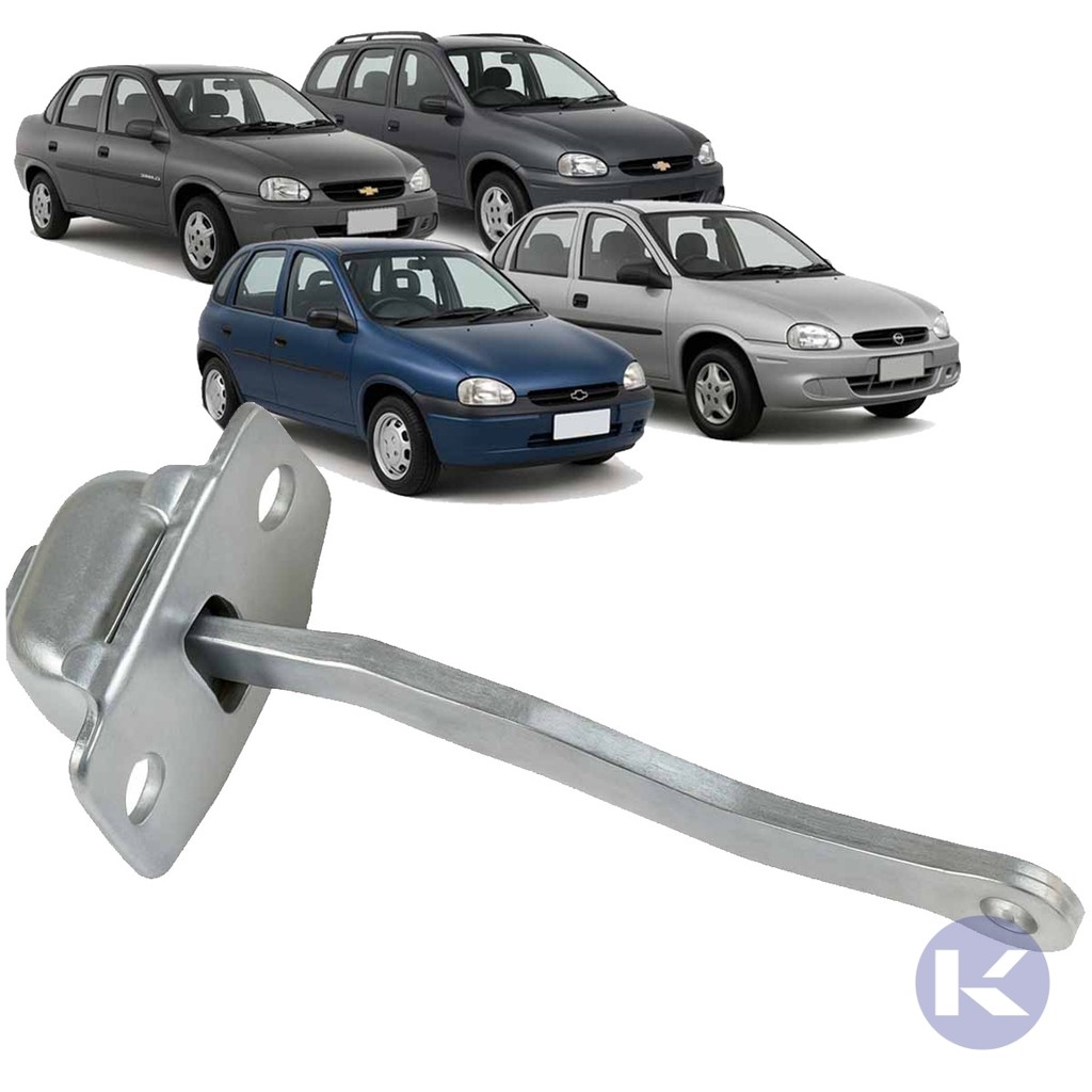 Limitador Porta Traseira Corsa Classic 2004 a 2010 Sedan 96 a 04 Hatch 94 a 2002 Wagon 97 a 2001 4p