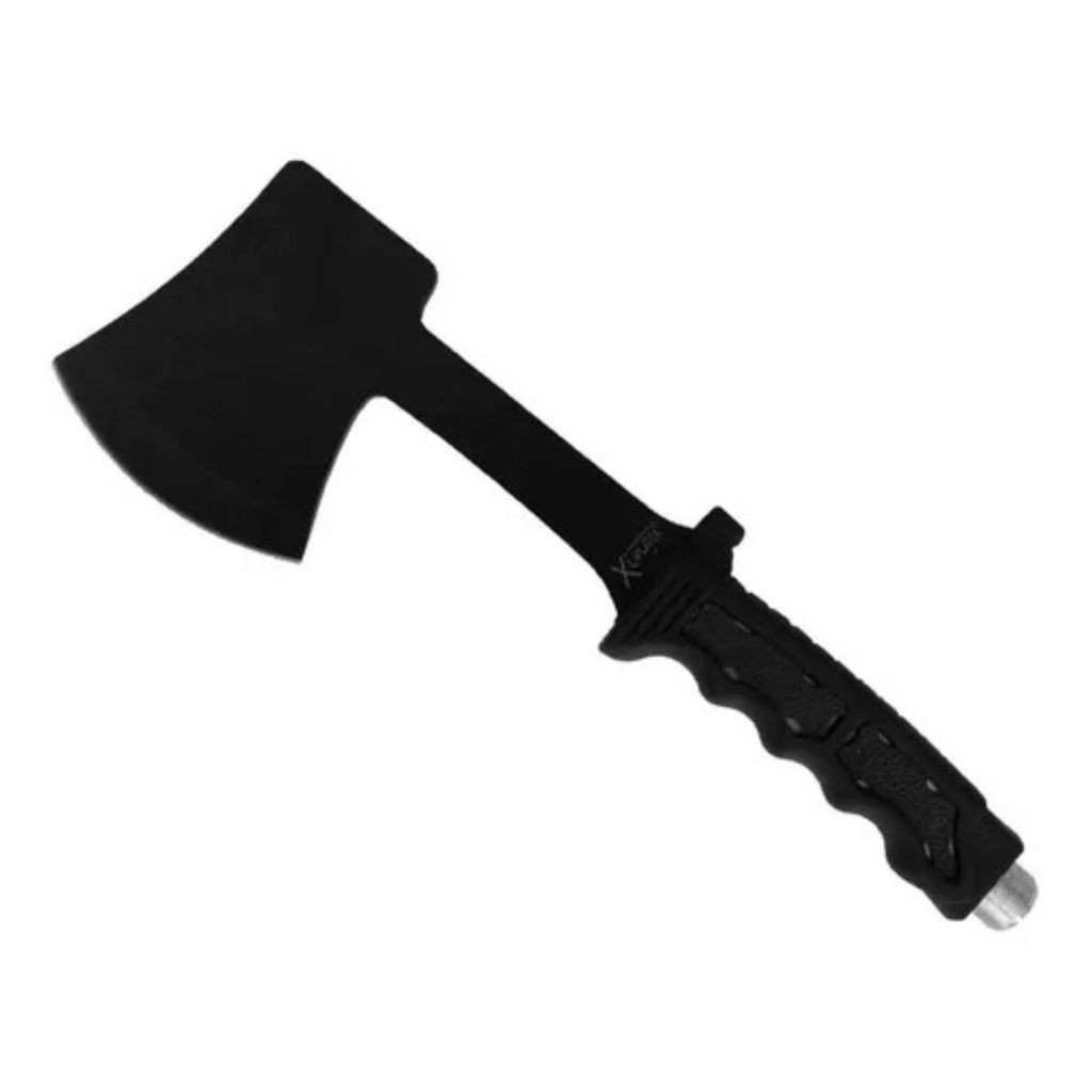 Machadinha Esportiva Xingu, 28 cm, Cabo Emborrachado Bainha C/Passador de Cinto