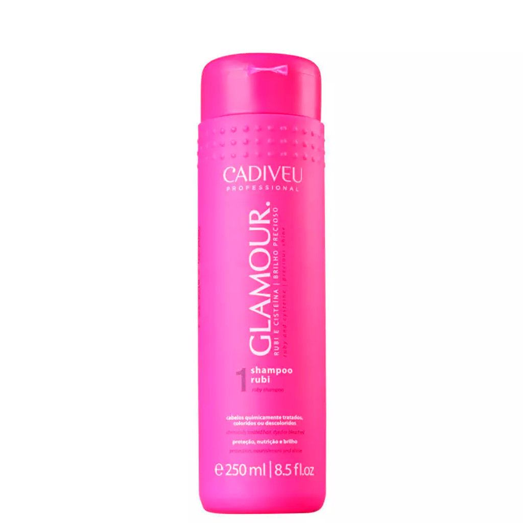 Shampoo Glamour 250ml - Cadiveu Professional