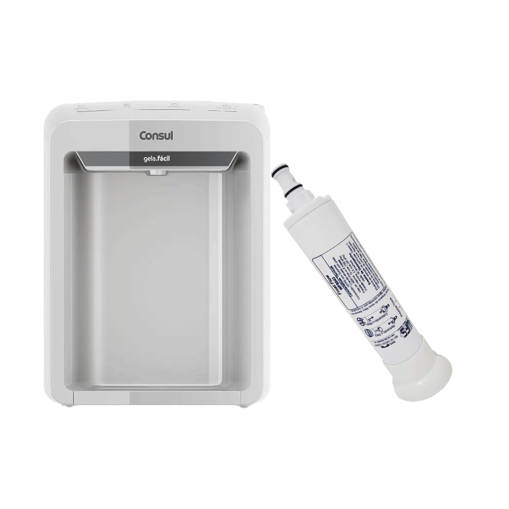 Filtro Refil Purificador Compatível Consul CPB33AB Branco