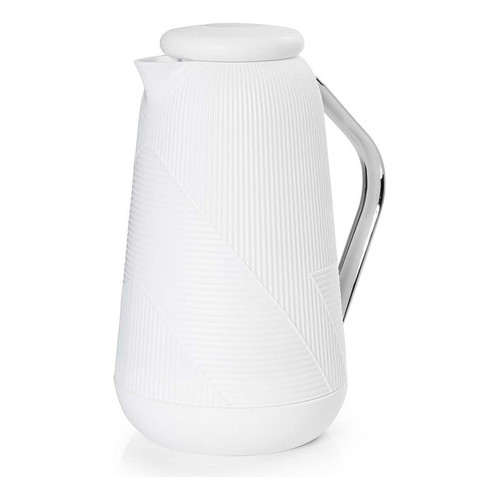 Garrafa Térmica 1 Litro Bari Para Chá Café Branca Termopro