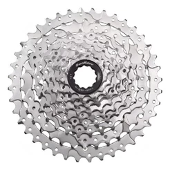 CATRACA CASSETE SUNRACE M980 9V 11/40D CROMADA COR PRATEADO