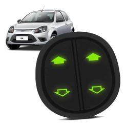 Interruptor Botão Vidro Elétrico Ford KA 2008 Até 2014 Duplo