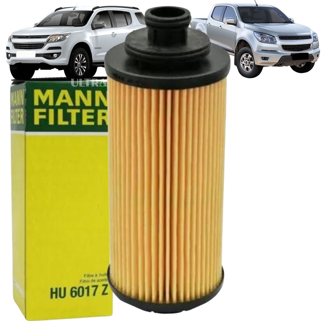Filtro Óleo Lubrificante Motor para GM Chevrolet S10 / Trailblazer - 2.8 16V Diesel CDTI -2012 em diante (Mann Filter HU em Oferta na Shopee