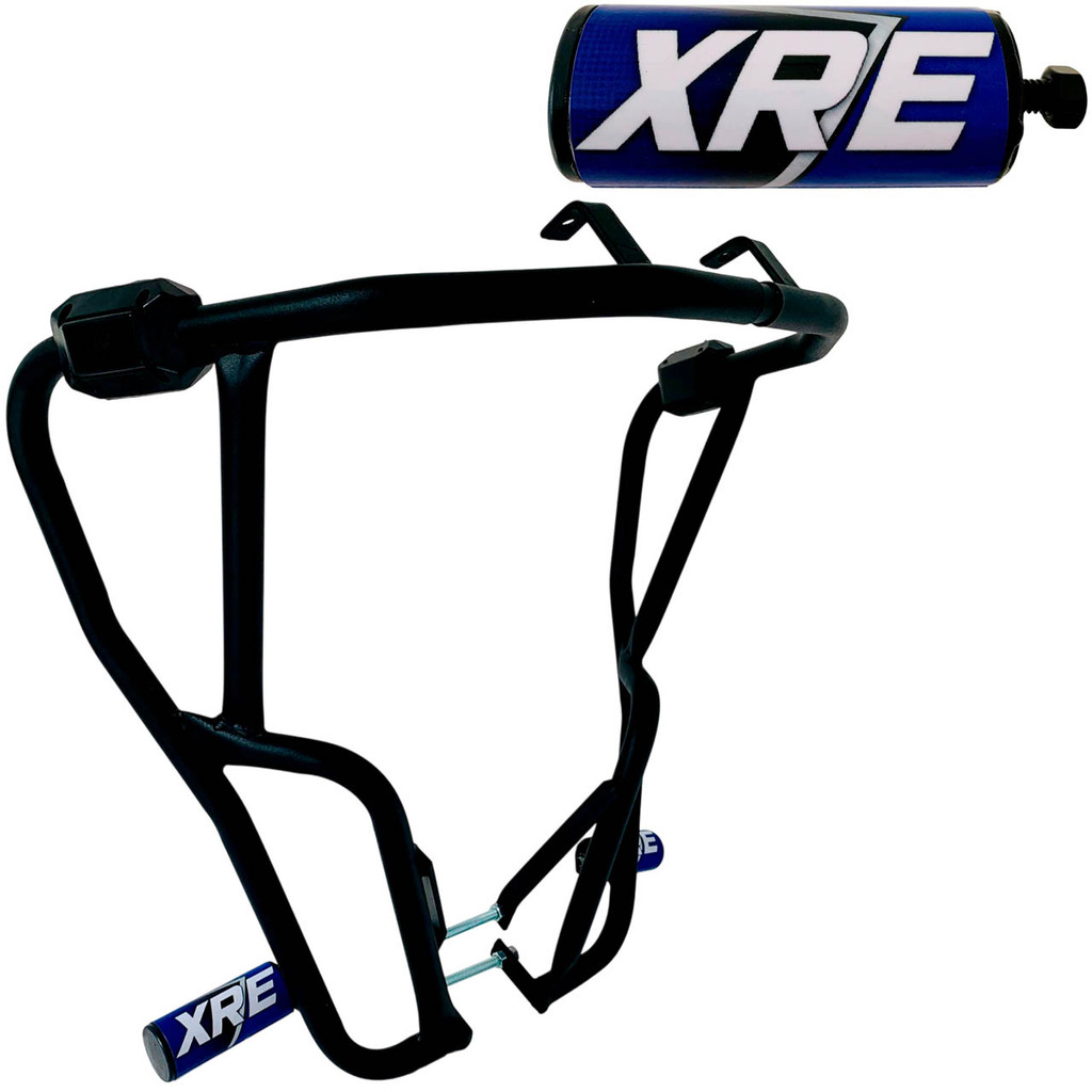 Xre 190 Modelo 2023 Protetor Carenagem Motor Tanque Azul Mata Cachorro com Pedal Slider Moto