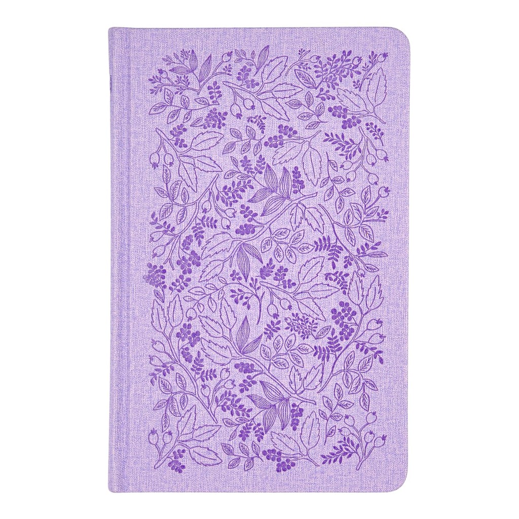 Bíblia Sagrada ACF | Slim | Couro Soft | Capa Dura | Lavanda Jardim em Oferta na Shopee