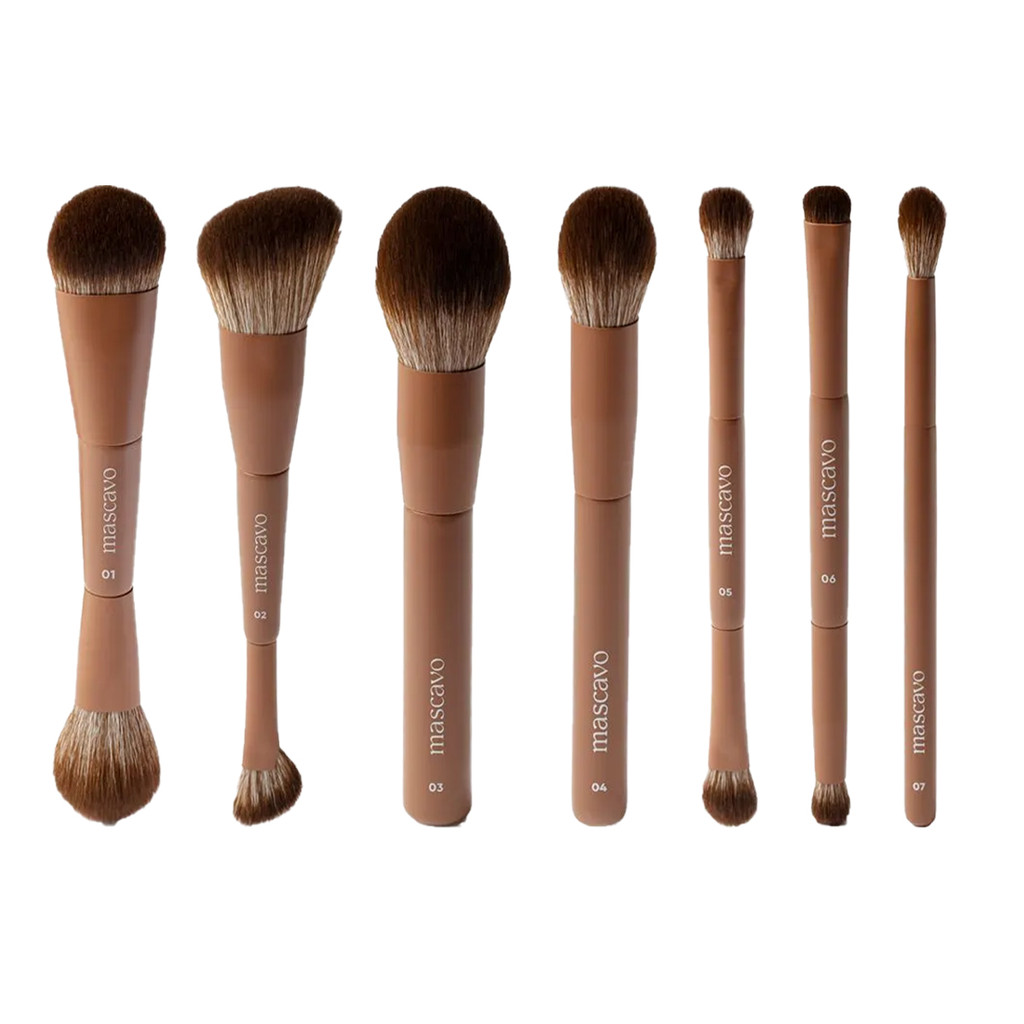 Pincel de Maquiagem Pro Series Mascavo Mariana Saad em Oferta na Shopee