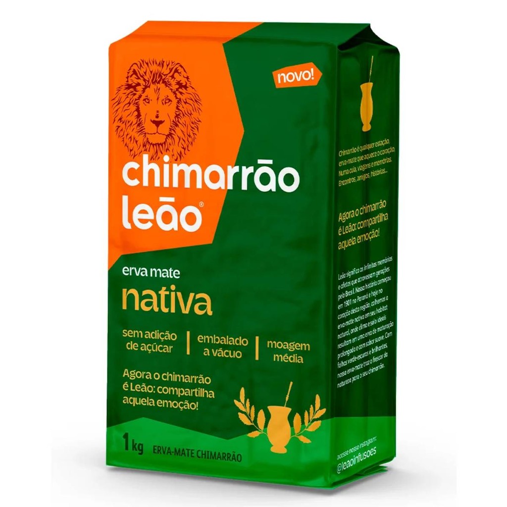 Chimarrão Erva-Mate Leão 1kg