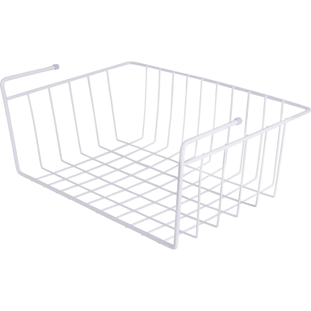 Cesto Suspenso Para Prateleira M Branco Bel - Home & Living
