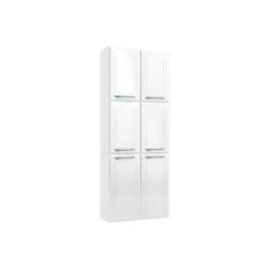 Módulo Cozinha Telasul Topázio Paneleiro c/ 6 Portas 70cm Branco