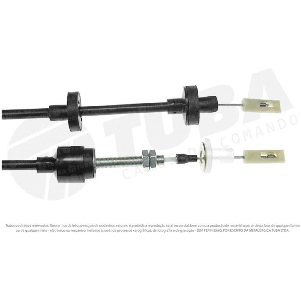 Cabo de comando da embreagem Volkswagen Gol 1992 a 1997 TUBA em Oferta na Shopee