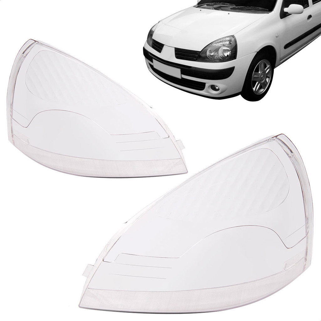 Lente Farol Clio 2003 2004 2005 2006 2007 2008 2009 2010 2011 2012 - Spare Parts and Accessories for Vehicles