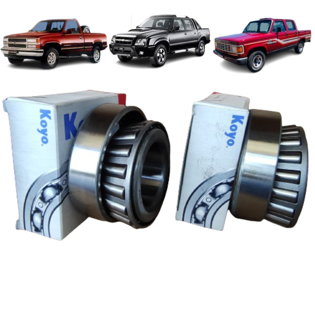 2 Rolamento Diferencial Dana 44-3 S10 Silverado D20 SPRINTER