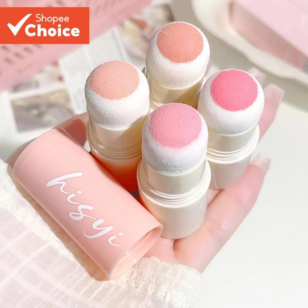 Bastão De Blush Brilhante | Estilo Coreano De Alta Pigmentação Iluminador E Contorno Para Loo Jovem