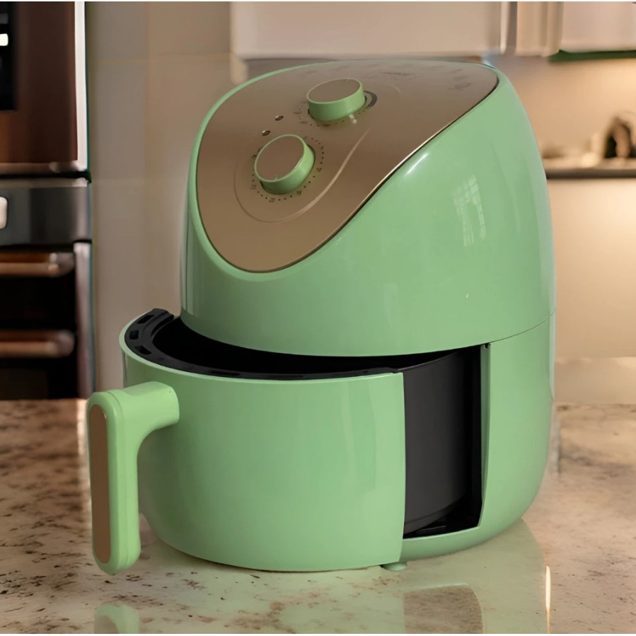 Fritadeira Air Fryer 4L Home Land | Cores Modernas | 127V | Antiaderente e Econômica