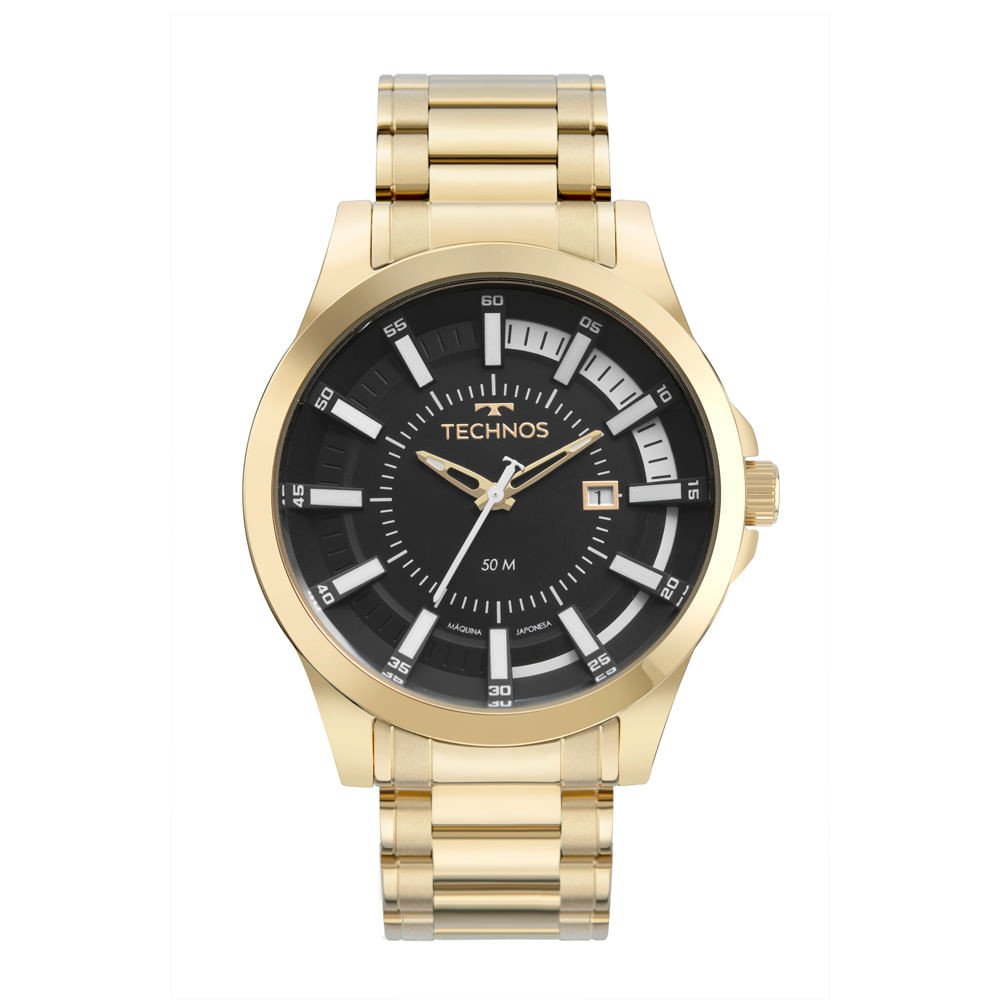 Relógio Technos Masculino Racer Dourado - 2117LFD/1B