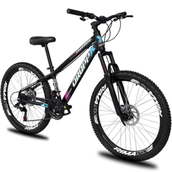 Bicicleta aro 26 Dropp Freeride Alumínio 21 Marchas Freios a disco supensão tipo Vikingx gios vmaxx