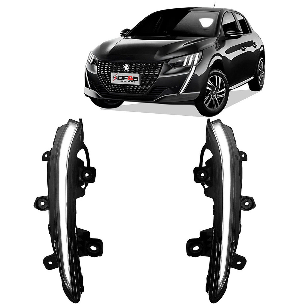 DRL Led High Peugeot 208 2020 2021 2022 2023 2024 High conf