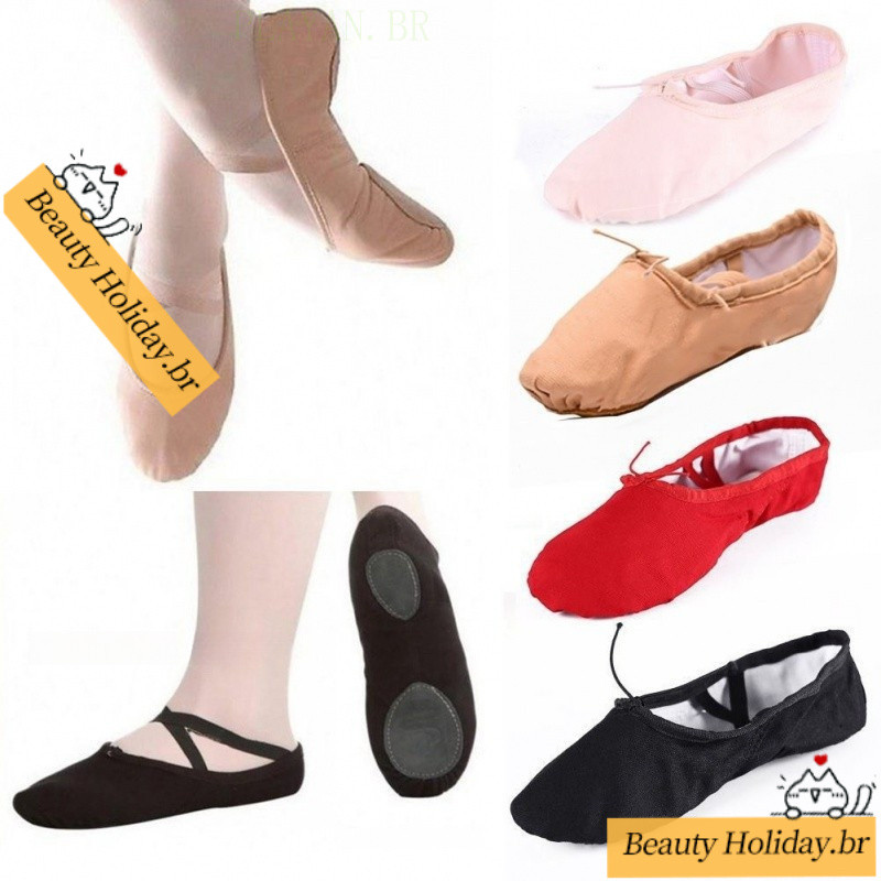 FG Macio Ballet Sapatos De Dança Para Crianças Adultas Ginástica Bola Macia B4WC