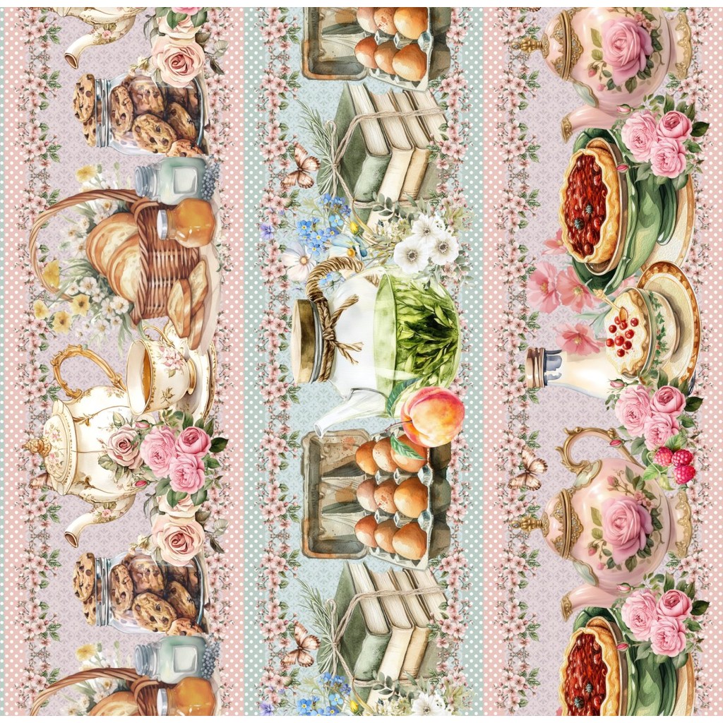 Tricoline Digital Barrado Cozinha - 98879 - 55cm x 1,50mt em Oferta na Shopee