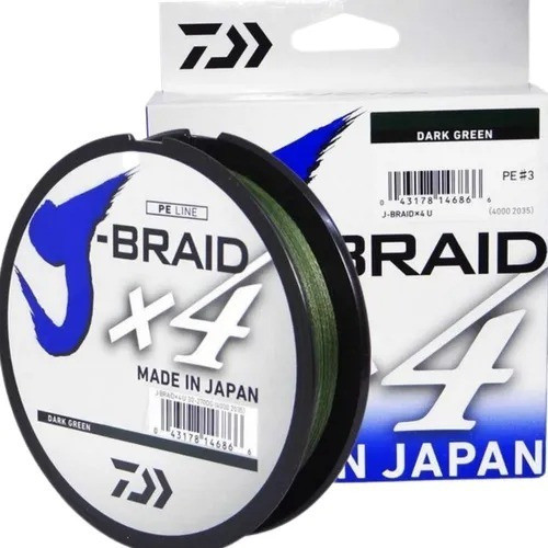 Linha Multifilamento Daiwa J-braid Grand 4x 135m 50lbs