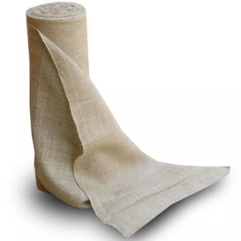 5m Tecido De Juta - Tela De Juta - Artesanato - Decoração