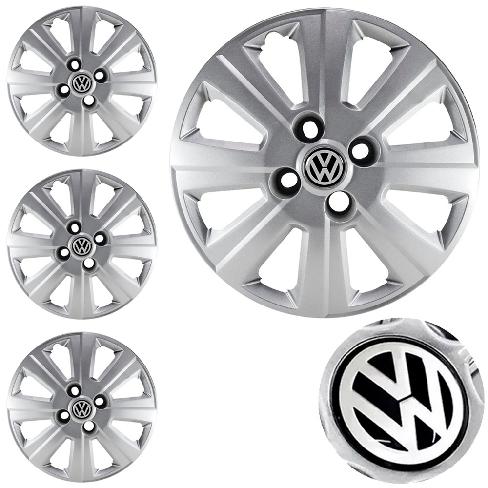 Jogo Calota Aro 14 Gol G3 G4 G5 G6 G7 Voyage Saveiro em Oferta na Shopee