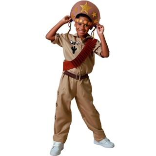 Fantasia Cangaceiro Infantil pra Menino de Luxo Roupa Lampião Completa em Oferta na Shopee