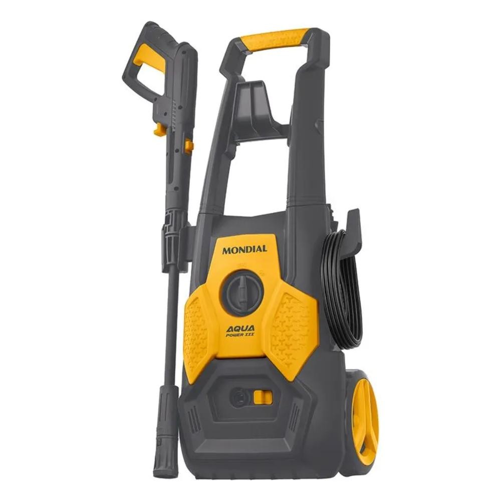 Lavadora de Alta Pressão Mondial Aqua Power III 1800W 2000PSI 360L/h 127V- LAP-03-GY em Oferta na Shopee