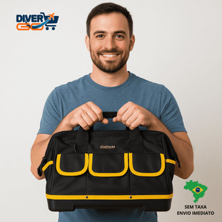 Bolsa de Ferramentas Reforçada com Base Rígida e Alça de Ombro Startools -ENVIO IMEDIATO
