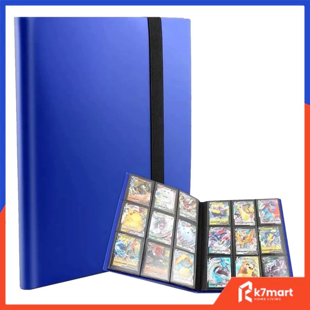Fichário Álbum Para Cartas Pokémon - 540 Cartas Pasta Otug