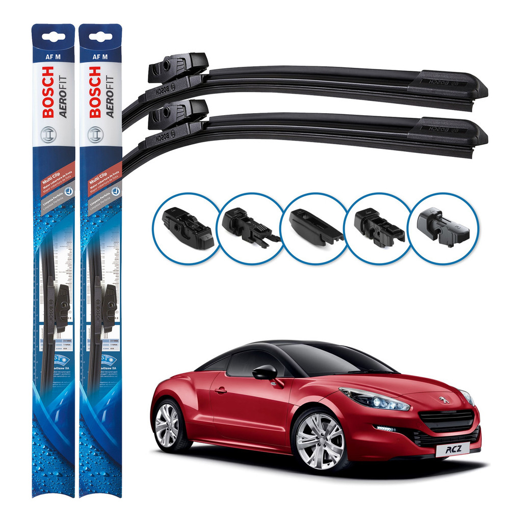 Par Palheta Limpador Chuva Parabrisa Bosch Rcz 2011 A 2016