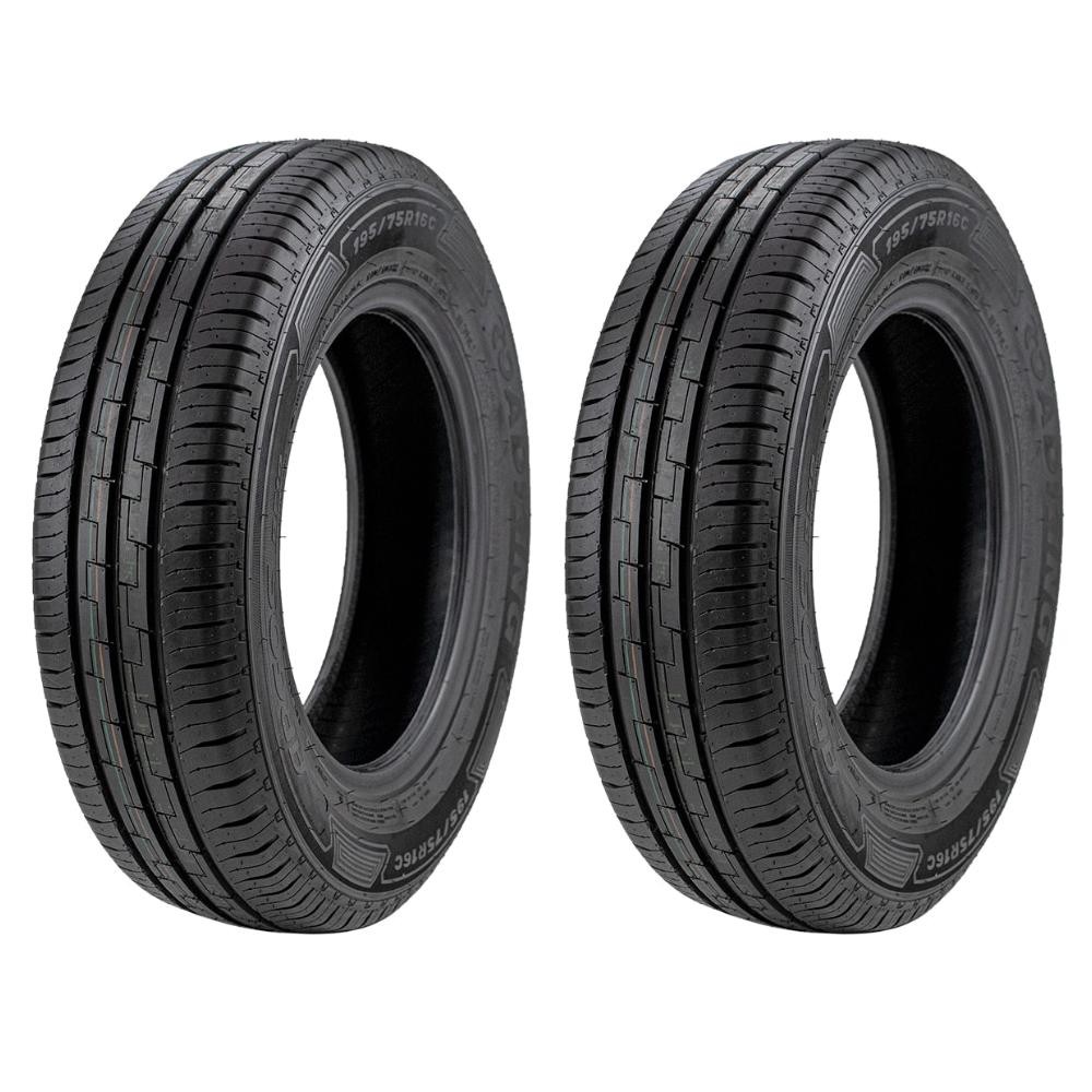 Kit 2 Pneus 195/75R16 C 10 Lonas 110/108R Argos RF19 Roadking em Oferta na Shopee