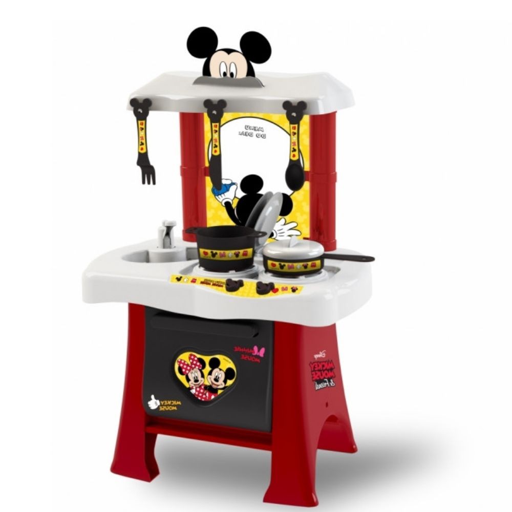 Brinquedo Cozinha Infantil Com Fogão Mickey Disney e Vários Acessórios Xalingo - 1935.4 em Oferta na Shopee
