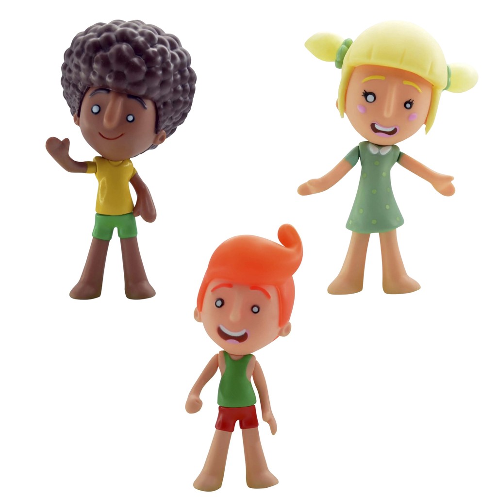 01Unidade Boneco Vinil Sortido Mundo Bita Lila, Dan e Tito Líder Brinquedos 2845 Brinquedo Infantil - Mom & Baby