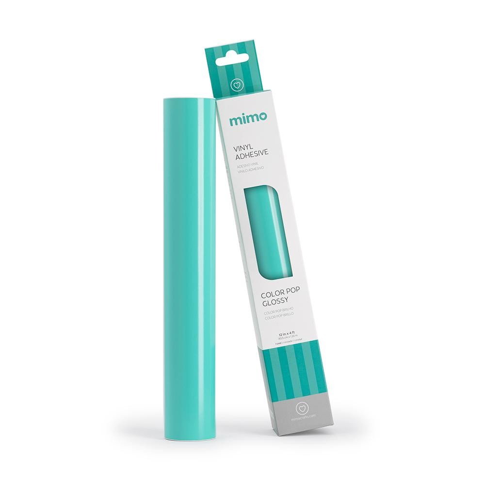 Adesivo Vinil Color Pop Brilho - Verde Menta - Mimo - 30,5 cm x 1,22 m - 1 Und em Oferta na Shopee