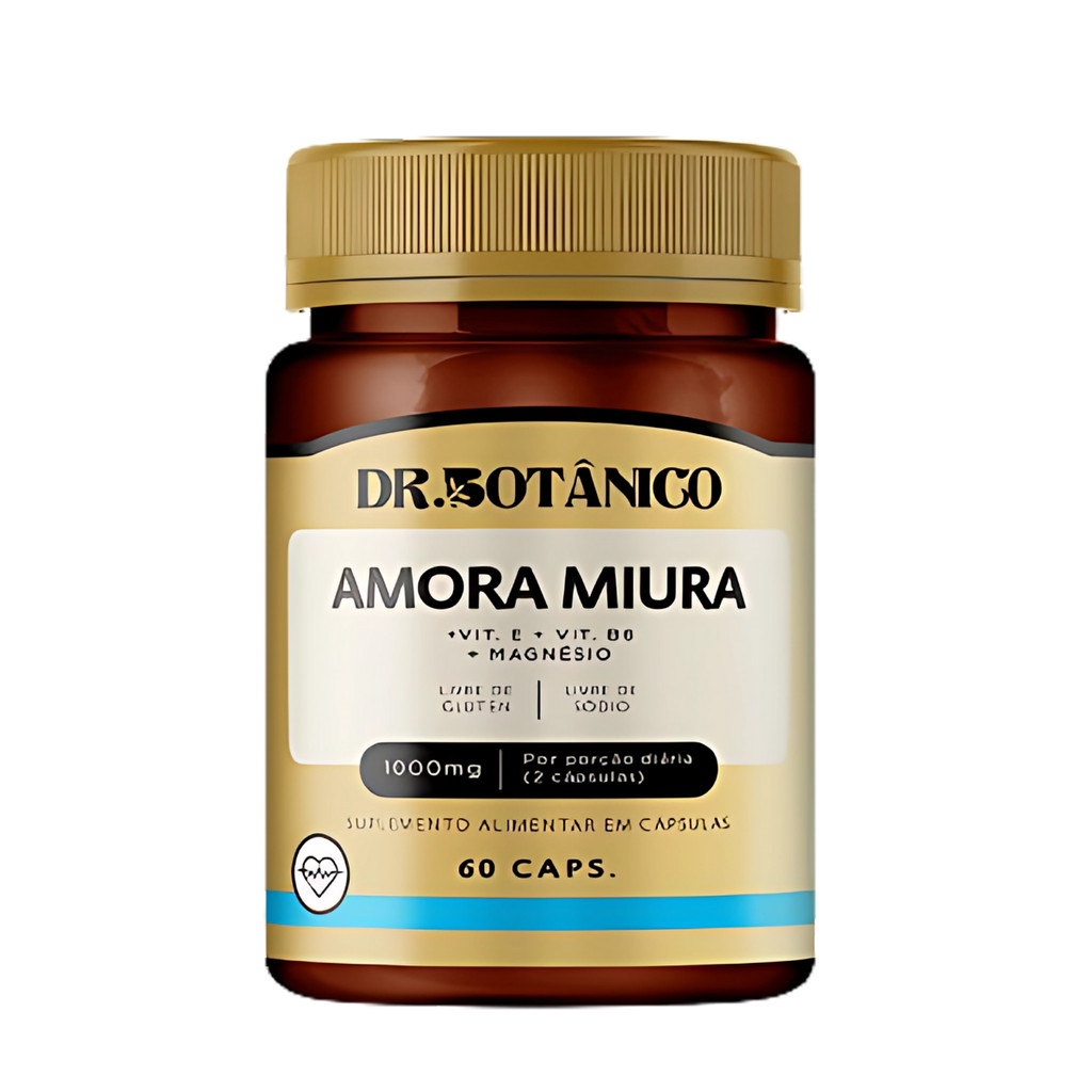 AMORA MIURA + VITAMINAS 1000MG 60 CAPSULAS DR BOTANICO