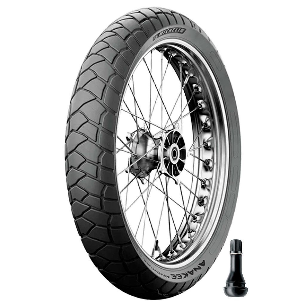 Pneu Michelin 110/80 R19 59V Anakee Adventure F + Válvula em Oferta na Shopee